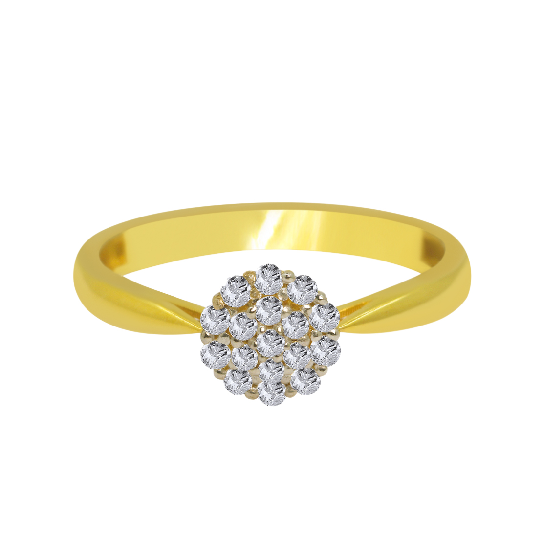 Ravissant 18K Gold Diamond Ring D-6578
