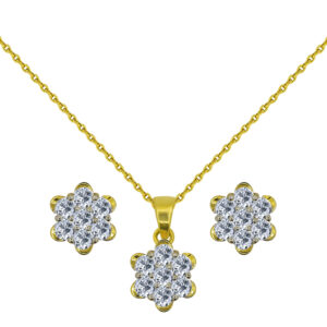 Soleil 18K Gold Diamond Set D-6580,81