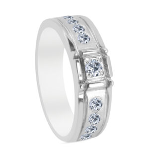 Lumière Palladium Diamond Ring D-6586