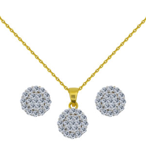 Pétale 18K Gold Diamond Set D-6614,15