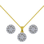 Pétale 18K Gold Diamond Set D-6614,15