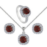 Étreinte Palladium Diamond Set D-6653,54,55 (1)