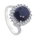 Éphémère Palladium Diamond Ring D-6657