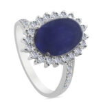 Flâner Palladium Diamond Ring D-6662