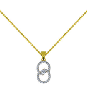 Joyeux 18K Gold Diamond Pendant D-6673