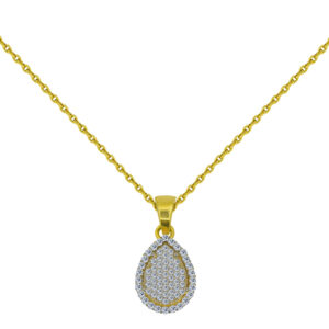 Paradis 18K Gold Diamond Pendant D-6675