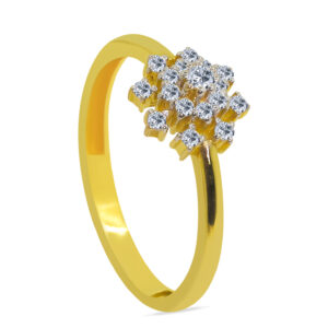 Légèreté 18K Gold Diamond Ring D-6700