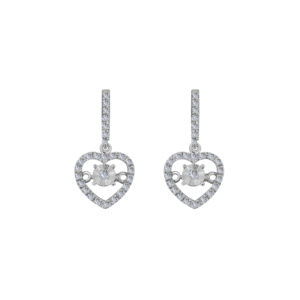 Тоска Palladium Diamond Ear Rings D-6752