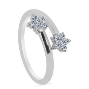 Sourire Palladium Diamond Ring D-6755