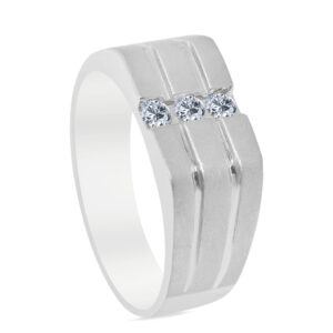 Éphémère Palladium Diamond Ring D-6799