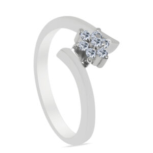 Rêvasser Palladium Diamond Ring D-6743