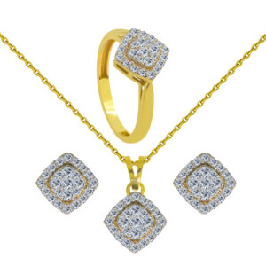 Ravissant 18K Gold Diamond Set D-6674,6831,6832