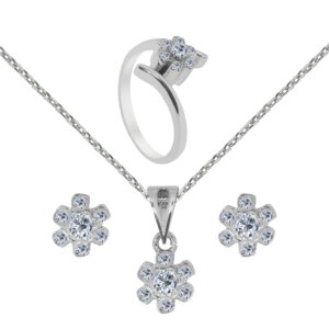 Palladium Diamond Set D-6778,79,6111