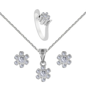 Palladium Diamond Set D-6778,79,6111