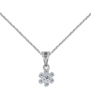 Palladium Diamond Pendant D-6779