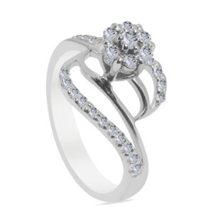 Rêvasser Palladium Diamond Ring D-6852/A