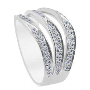 ʃyʃɔte Palladium Diamond Ring D-6868