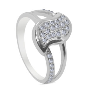 ɾɛvə Palladium Diamond Ring D-6869