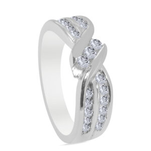 Épanoui Palladium Diamond Ring D-6883