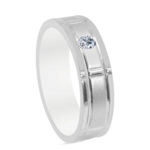 Onirique Palladium Diamond Ring D-6906