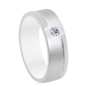 Exutoire Palladium Diamond Ring D-6908