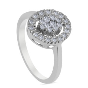 Océan Palladium Diamond Ring D-6793