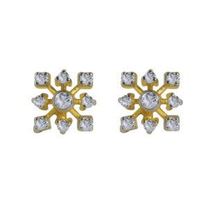 étourdissante 18k Gold Diamond Ear rings D-6942