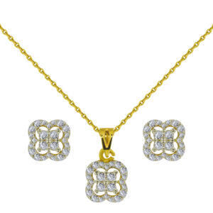 Papillon 18K Gold Diamond Set D-6947,48
