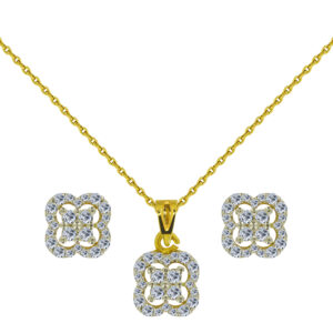 Papillon 18K Gold Diamond Set D-6947,48