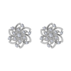 Rêvasser 18k Gold Diamond Ear rings D-6951