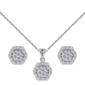 Parapluie Palladium Diamond Set # D-6953,54