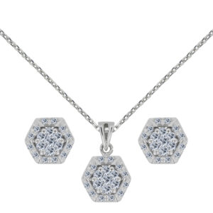 Parapluie Palladium Diamond Set # D-6953,54