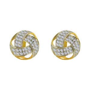 Éclair 18k Gold Diamond Ear rings D-6958