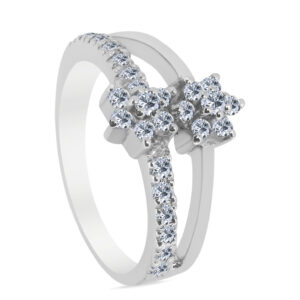 Mignon Palladium Diamond Ring D-6855