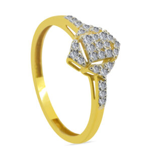 Myrtille 18K Gold Diamond Ring D-6874