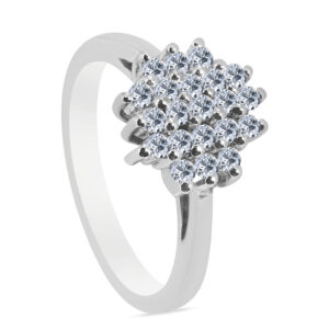 Bien Palladium Diamond Ring D-6899