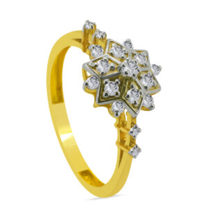 Ciel 18K Gold Diamond Ring D-6911