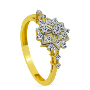 Ciel 18K Gold Diamond Ring D-6911