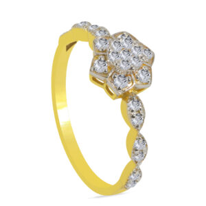 Grâce 18K Gold Diamond Ring D-6912