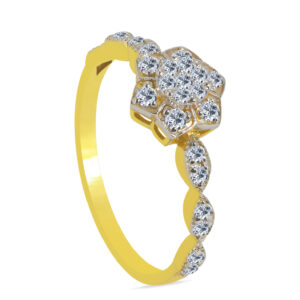 Grâce 18K Gold Diamond Ring D-6912