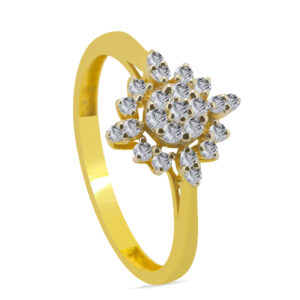 Mystère 18K Gold Diamond Ring D-6914