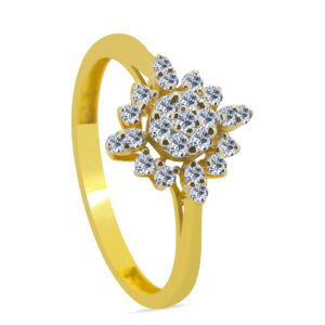 Mystère 18K Gold Diamond Ring D-6914