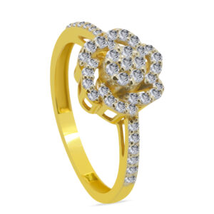 Hiver 18K Gold Diamond Ring D-6919