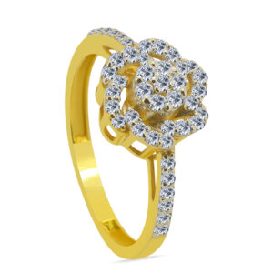 Hiver 18K Gold Diamond Ring D-6919
