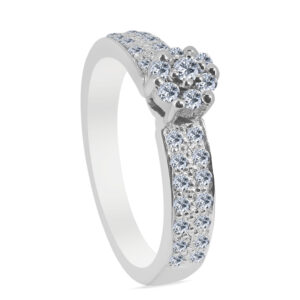 épeler Palladium Diamond Ring D-6892