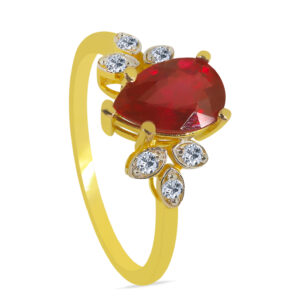 Surtout 18K Gold Diamond Ring D-6980