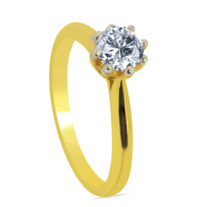 Août 18K Gold Diamond Ring D-6992