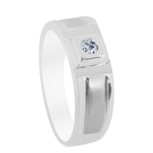 Chaud Palladium Diamond Ring D-6995