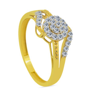 Chouette 18K Gold Diamond Ring D-6895