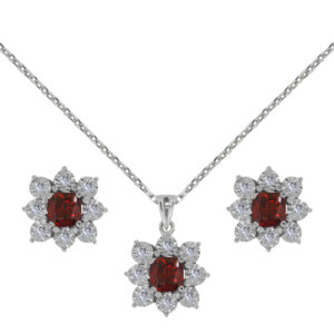 D'abord Palladium Diamond Set # D-7001,02